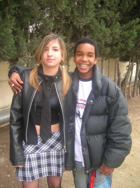 mi nia y un negro